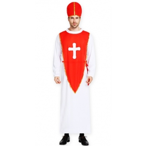 Pontiff Pope Costume - Adult Mens Religion Costume